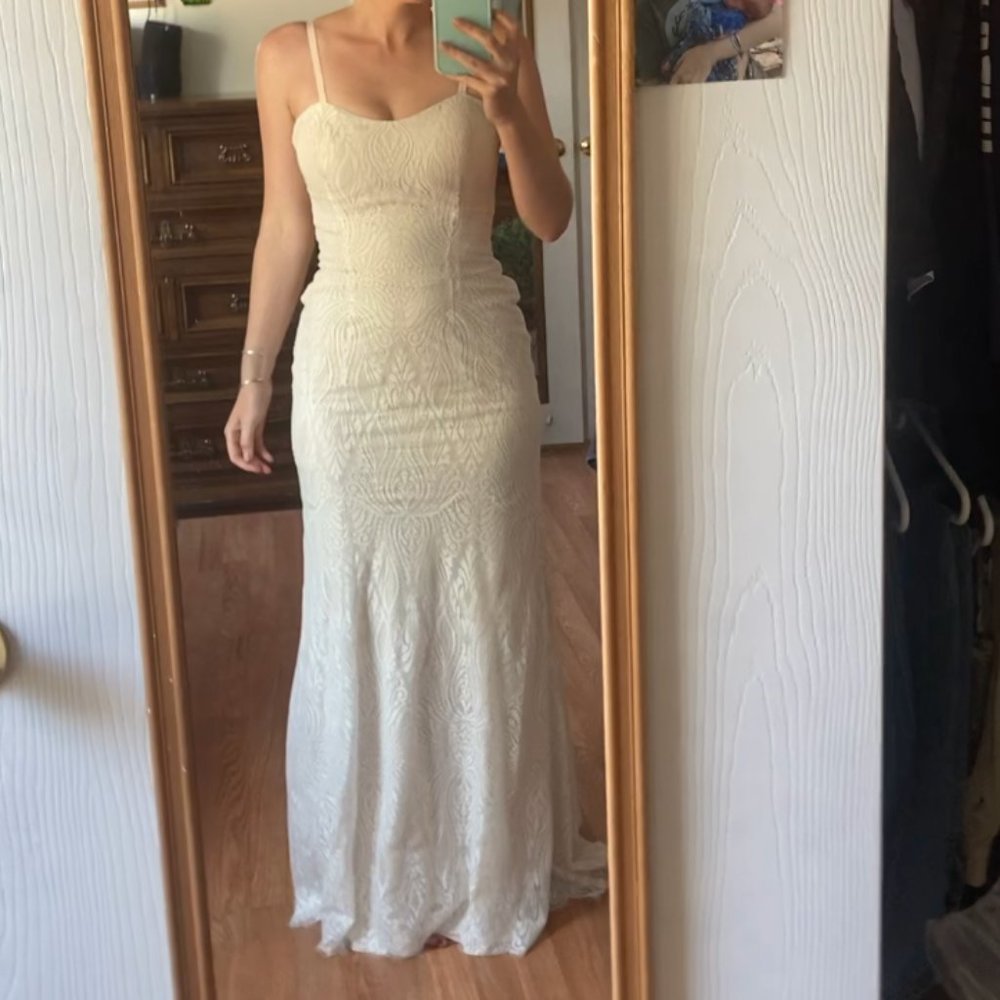 Private Label Wedding Gown for Saint-Clark Bridal - Altered Size 6